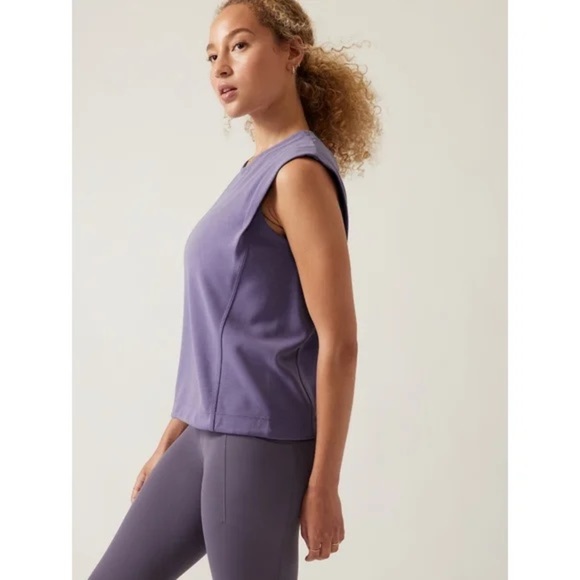 Athleta Seasoft Tank Women’s Size Medium Dusk Purple - Picture 3 of 9